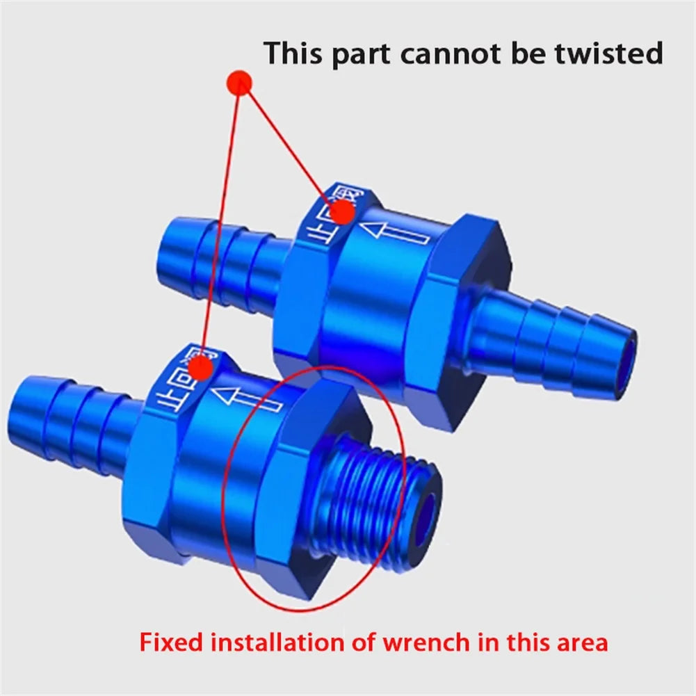 Aluminum Alloy Check Valve Air Pressure Brake Water Sprinkler Anti