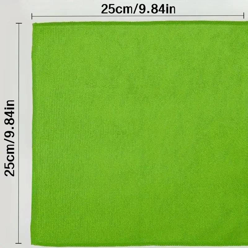A Set of 20/50Pcs Cleaning Cloth Set in Random Colors, Multi-Functional and Absorbent, for Home, Kitchen, Living Room, Bedroom, Bathroom, and Furniture Stain Removal, Glass Cleaning, Microfiber Cleaning Cloth for Both Dry and Peaceful Pleasures Health and Wellness