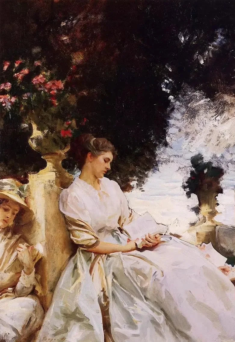 John Singer Sargent Female Portrait Canvas Wall Art Print