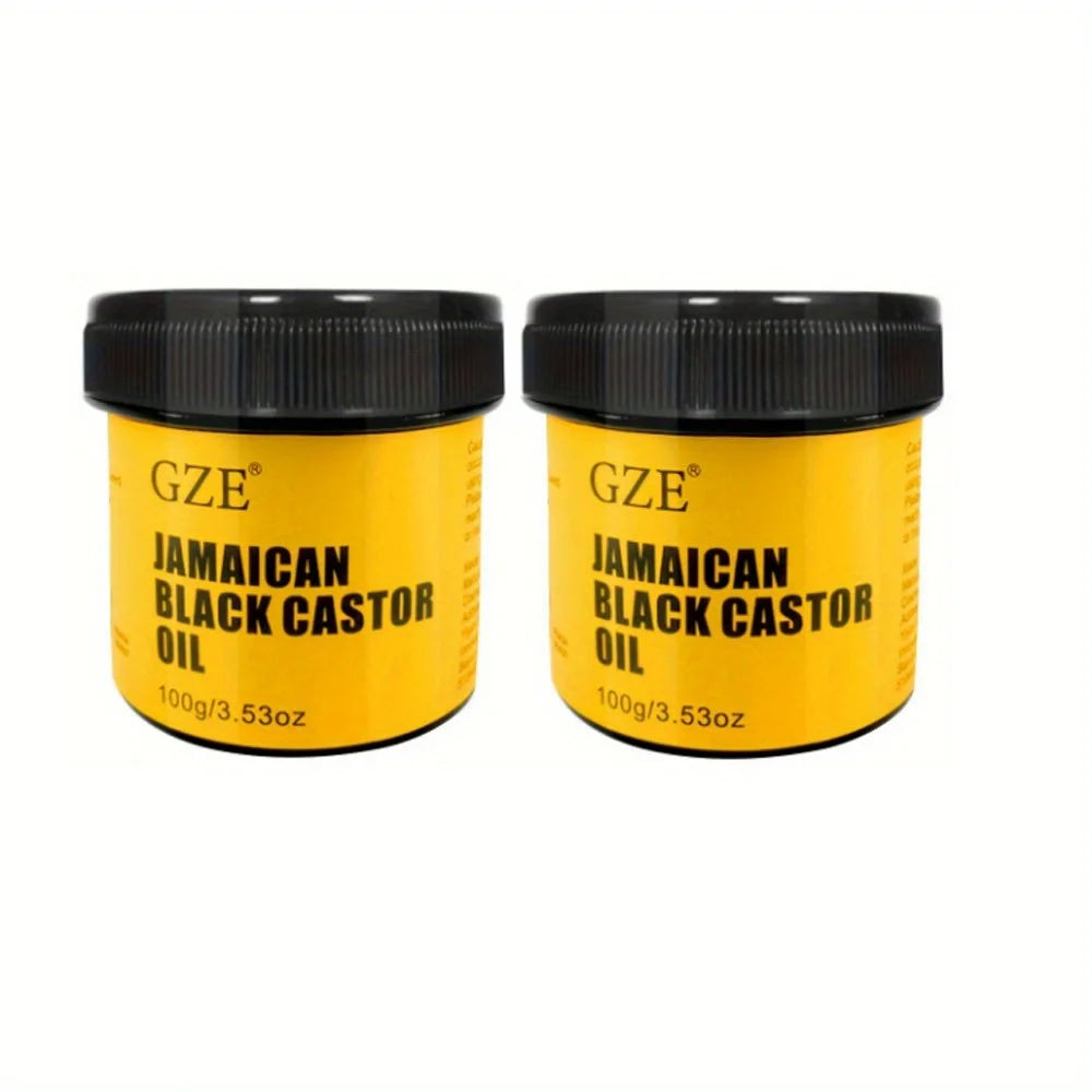 GZE Jamaican Black Castor Oil 2-Pack – Hair & Scalp Care