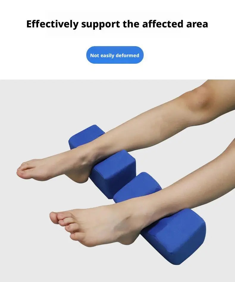 Foot Elevator Support Pillow – Ankle Anti-Bedsore Leg Rest Cushion for Surgery & Injury Recovery (1 Pair) Peaceful Pleasures Health and Wellness