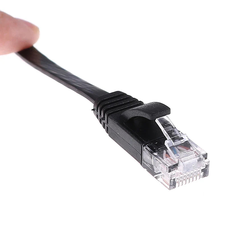 Cat6 30cm Slim RJ45 Patch Cable – 1000Mbps Gigabit Ethernet