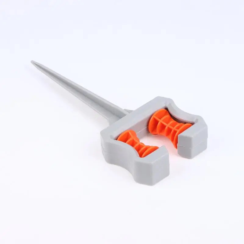 Garden Hose Guide Spike 10.24" ABS Hose Holder & Roller