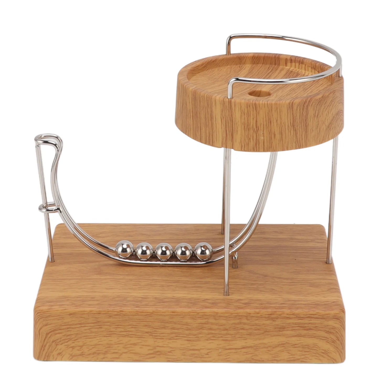 Perpetual Motion Machine Desk Toy Educational Touch Switch Low Noise