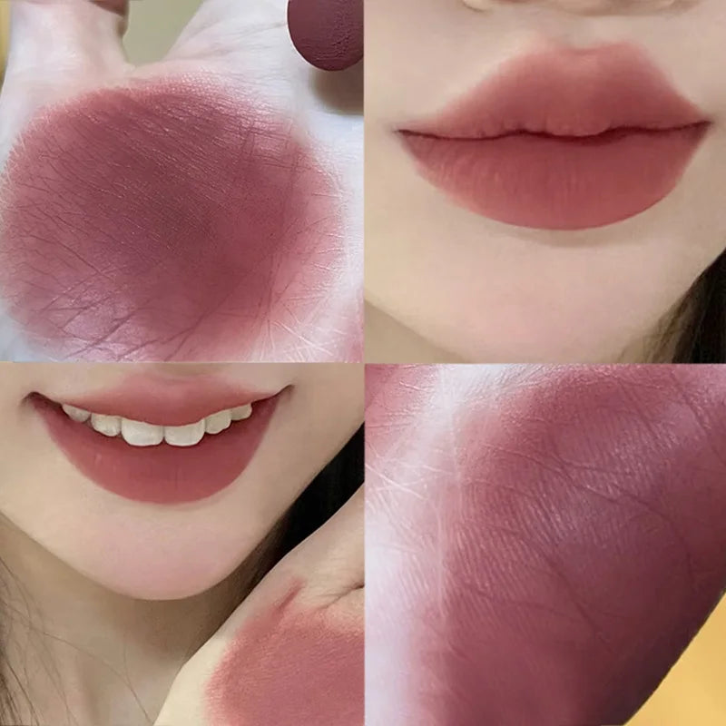 Velvet Matte Lipstick Set – 8 Shades, Waterproof & Long-Lasting