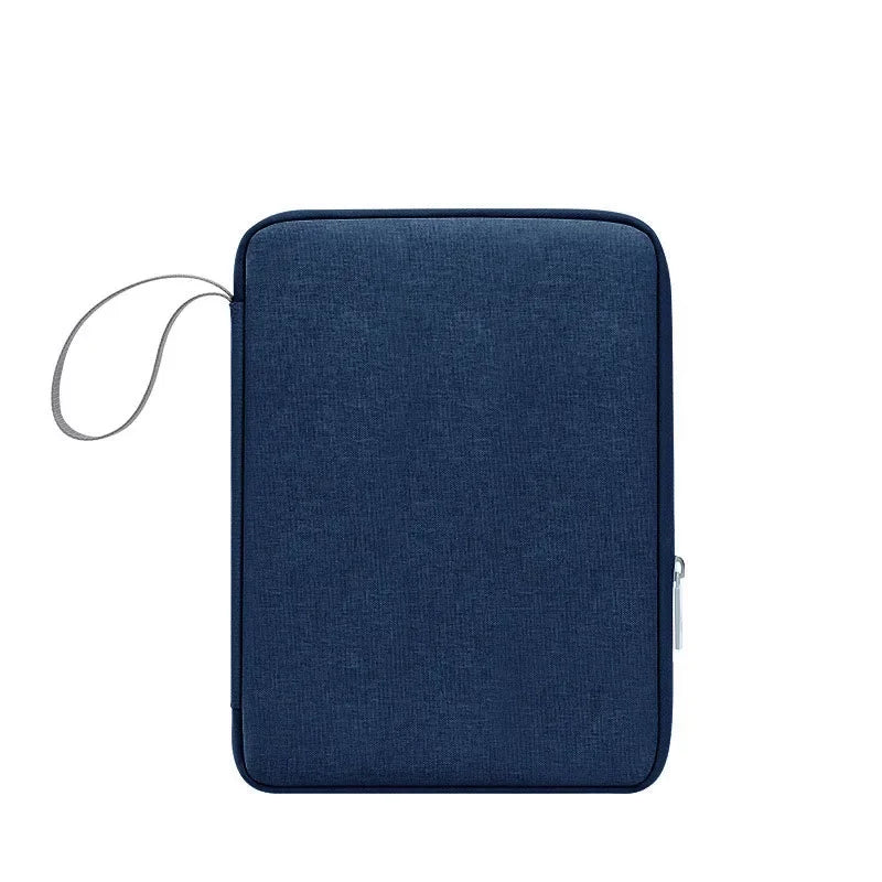 Solid Tablet Case For iPad Pro 12 9 11 13 inch Pouch iPad 10th 9th 8th 7th Generation Air 5 4 3 2021 2022 Waterproof Tablet Bag Peaceful Pleasures Health and Wellness Blue for 10.5-11 Inch