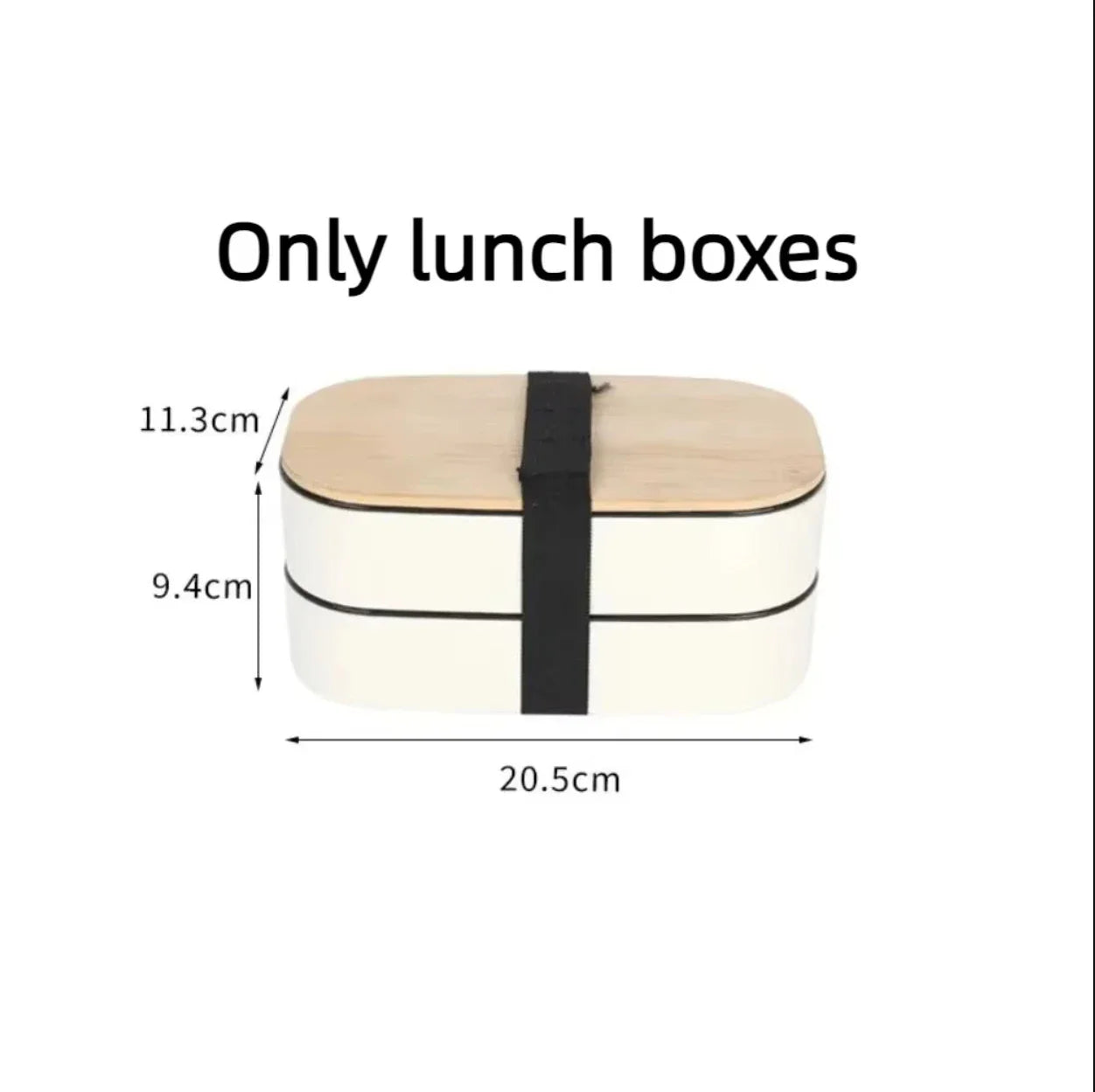 1200ml Japanese Bento Box | Double Layer Divided Lunch Container