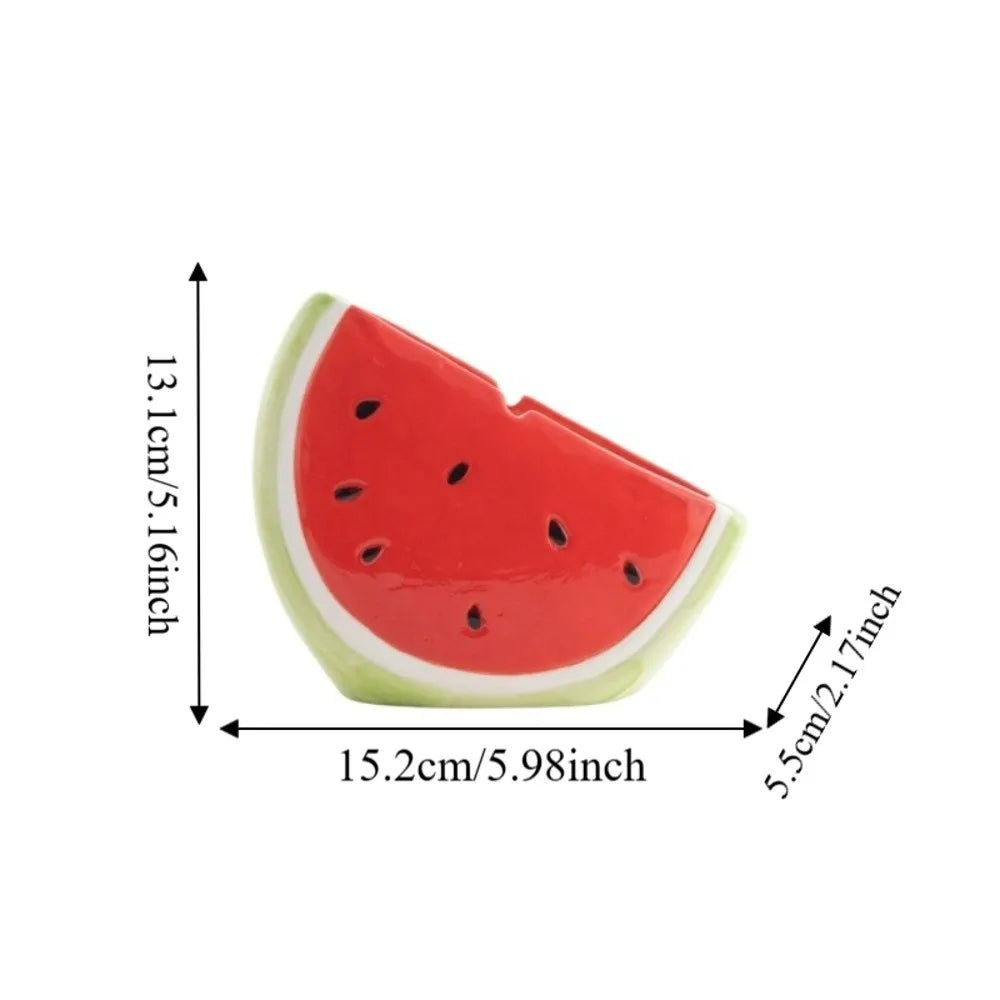 Watermelon Ceramic Mosquito Coil Holder & Incense Burner