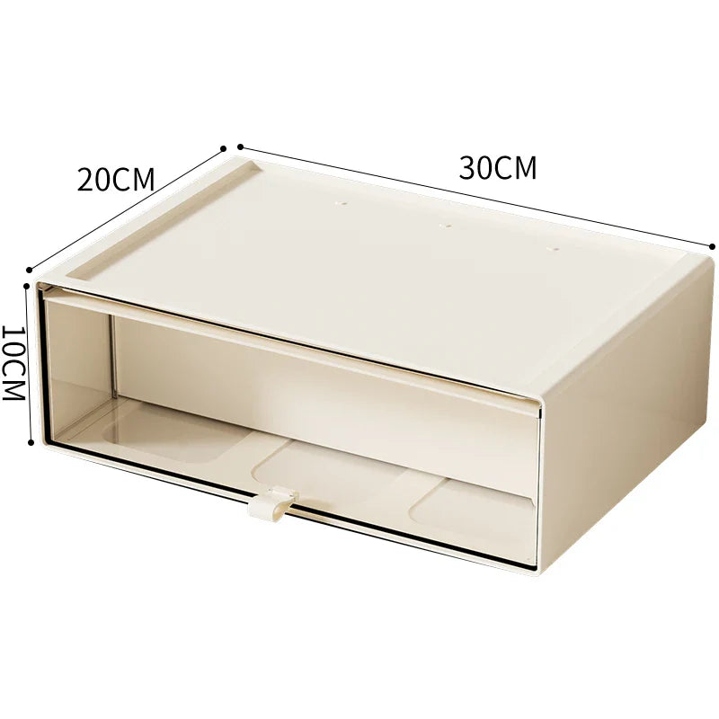 Storage Box with Drawers – Desk Organizer & Collectible Display