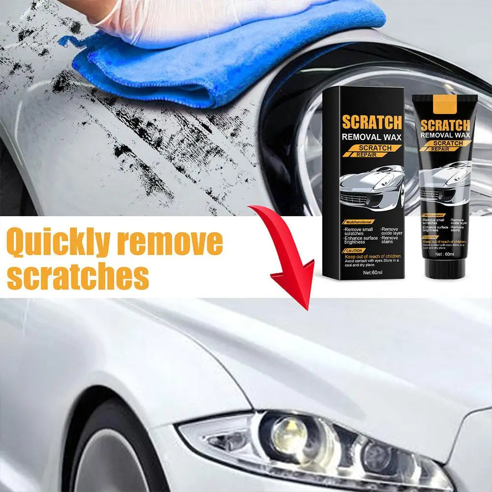Car Scratch Remover Polish Paste – Auto Paint Repair Wax 120ml