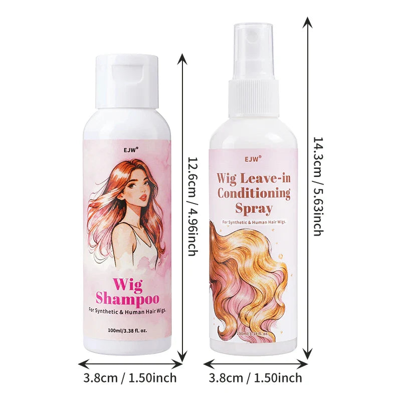Wig Hair Care Oil Spray – Anti-Frizz, Hydrates & 48H Fragrance