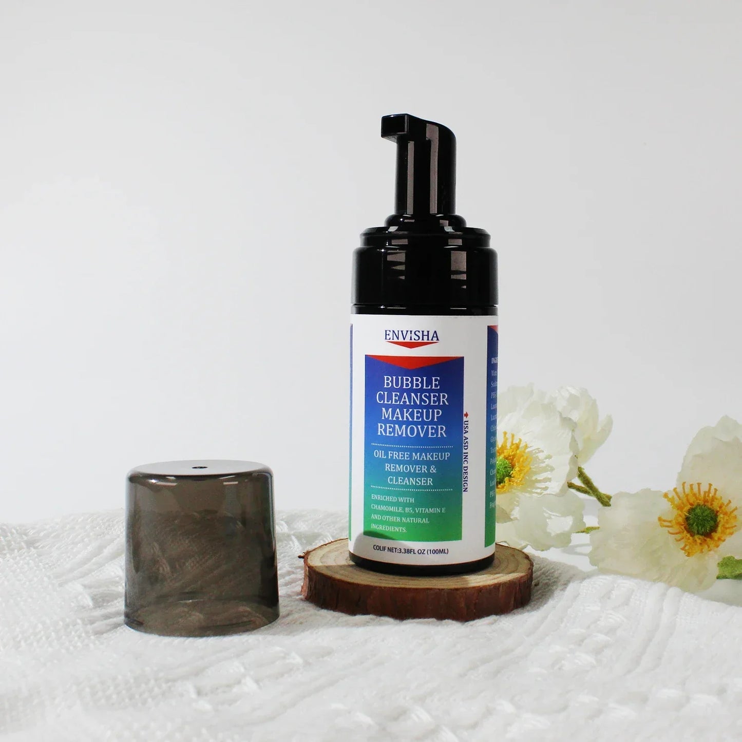 ENVISHA Foaming Makeup Remover & Facial Cleanser 100ml Facial Cleanser Peaceful Pleasures Health and Wellness
