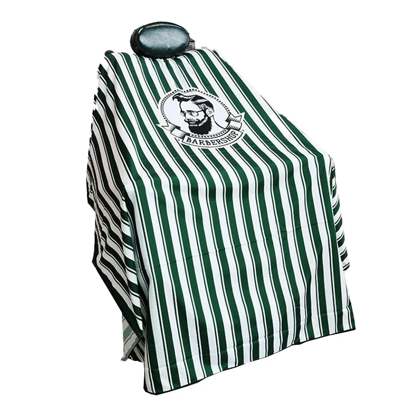 Hairdressing Coth Pattern Cutting Hair Waterproof Cloth Salon Barber Cape Professional Hair Stylist Retro Aprons Haircut Cape Peaceful Pleasures Health and Wellness WB-01