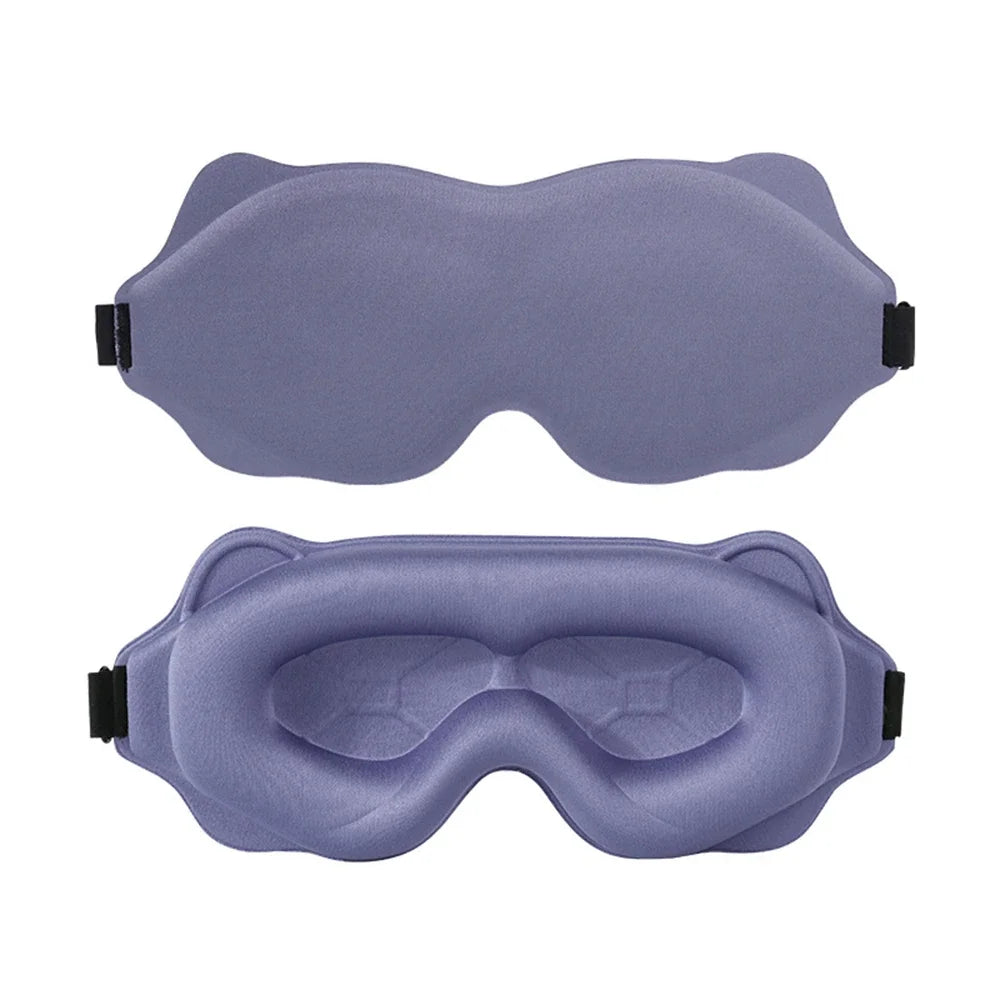 3D Sleep Eye Mask – Light Blocking, Breathable, Non-Pressing Sleep Eye Mask Peaceful Pleasures Health and Wellness PURPLE