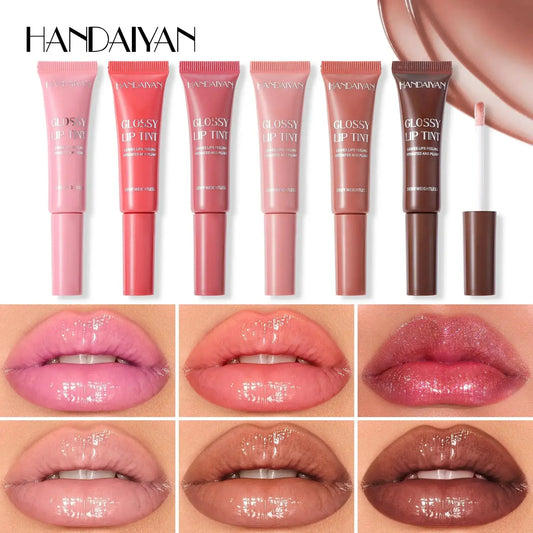 Handaiyan Pearlescent Hydrating Lip Glaze – Glass Shine Gloss Lip Glaze Gloss Oasis Select