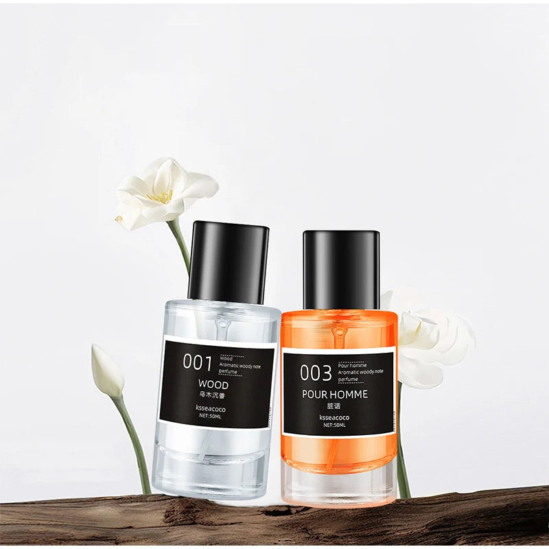 Brand Perfume Lasting Fragrance New Fresh Light Fragrance Tk Hot Selling Elegant Woody Fragrance 50ml Men's And Women's Perfume Peaceful Pleasures Health and Wellness