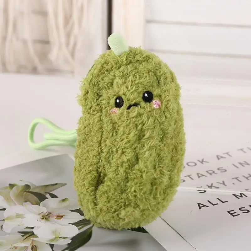 Cute Pufferfish Plush Mini Coin Purse – Zipper Pouch Wallet