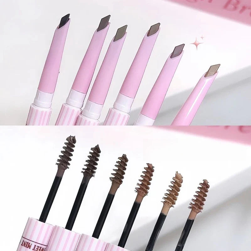 4-Pack Double-Ended Eyebrow Pen – Waterproof & Long-Lasting
