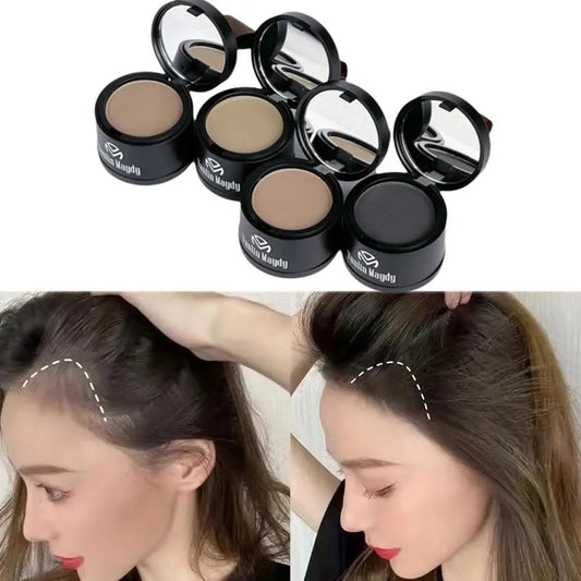 Hairline Contouring Powder Hairline Repair Filling Powder With Puff Fluffy Thin Powder Line Shadow Powder Forehead Hair Makeup Peaceful Pleasures Health and Wellness