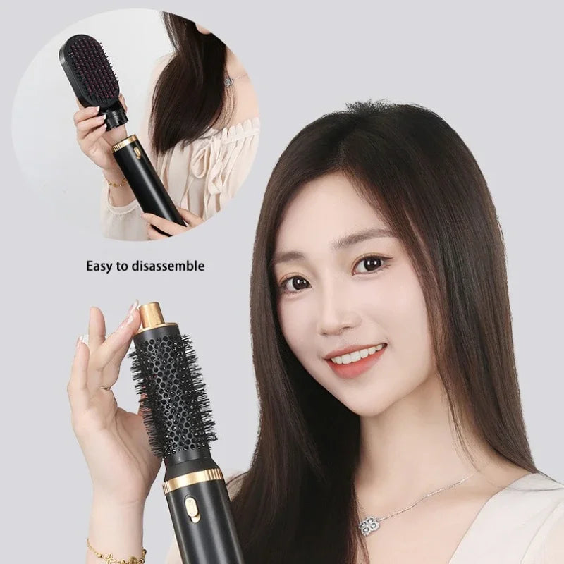 5 in 1 Hair Dryer Brush Hot Comb Set Professional Curling Iron Hair Straightener Styling Tool For Professional Hair Dryer Peaceful Pleasures Health and Wellness