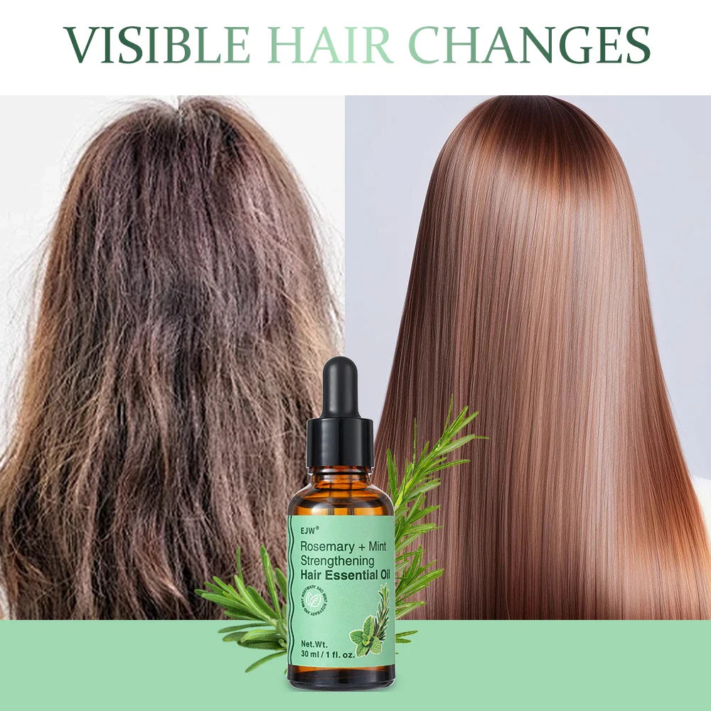 Rosemary & Mint Hair Oil – Dry, Damaged & Frizzy Hair