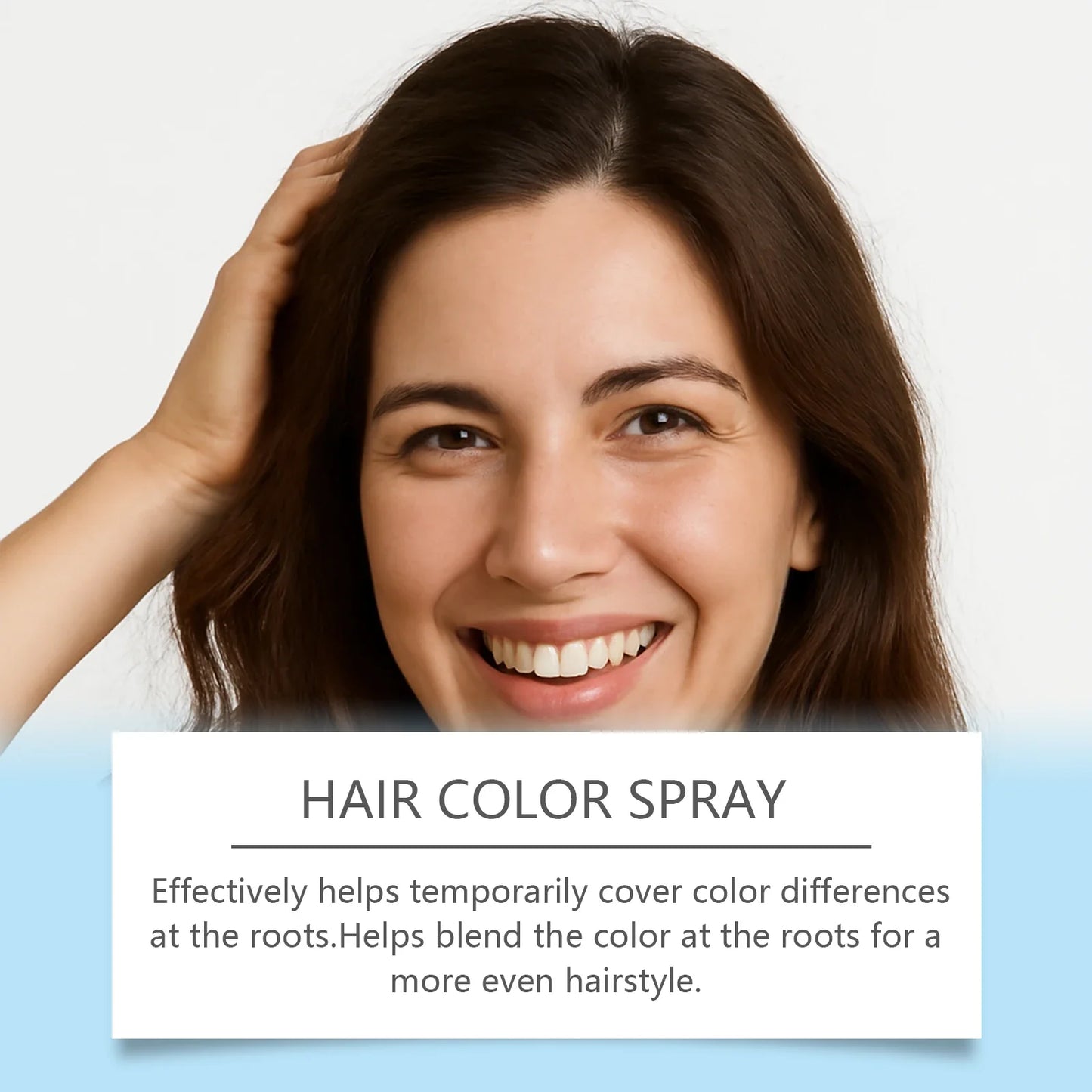 HOEGOA Temporary Hair Color Spray – Root & Gray Coverage