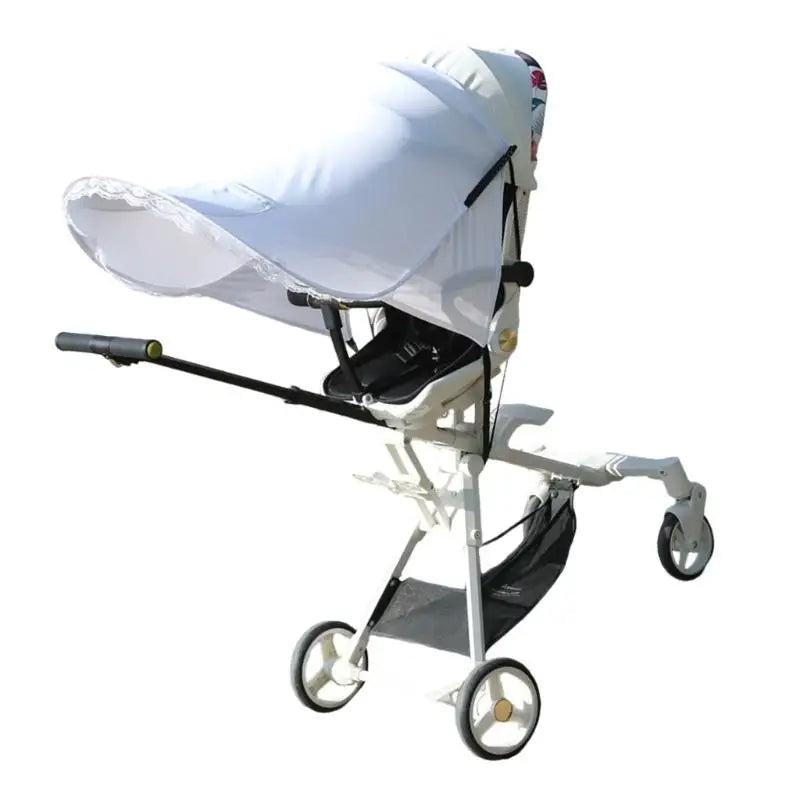 UPF50+ Baby Stroller Sun Shade Canopy | Easy Install