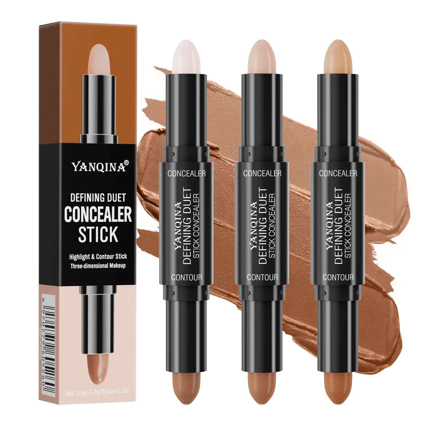 YANQINA Dual-Ended Highlight & Contour Stick | 3D Sculpting Pen