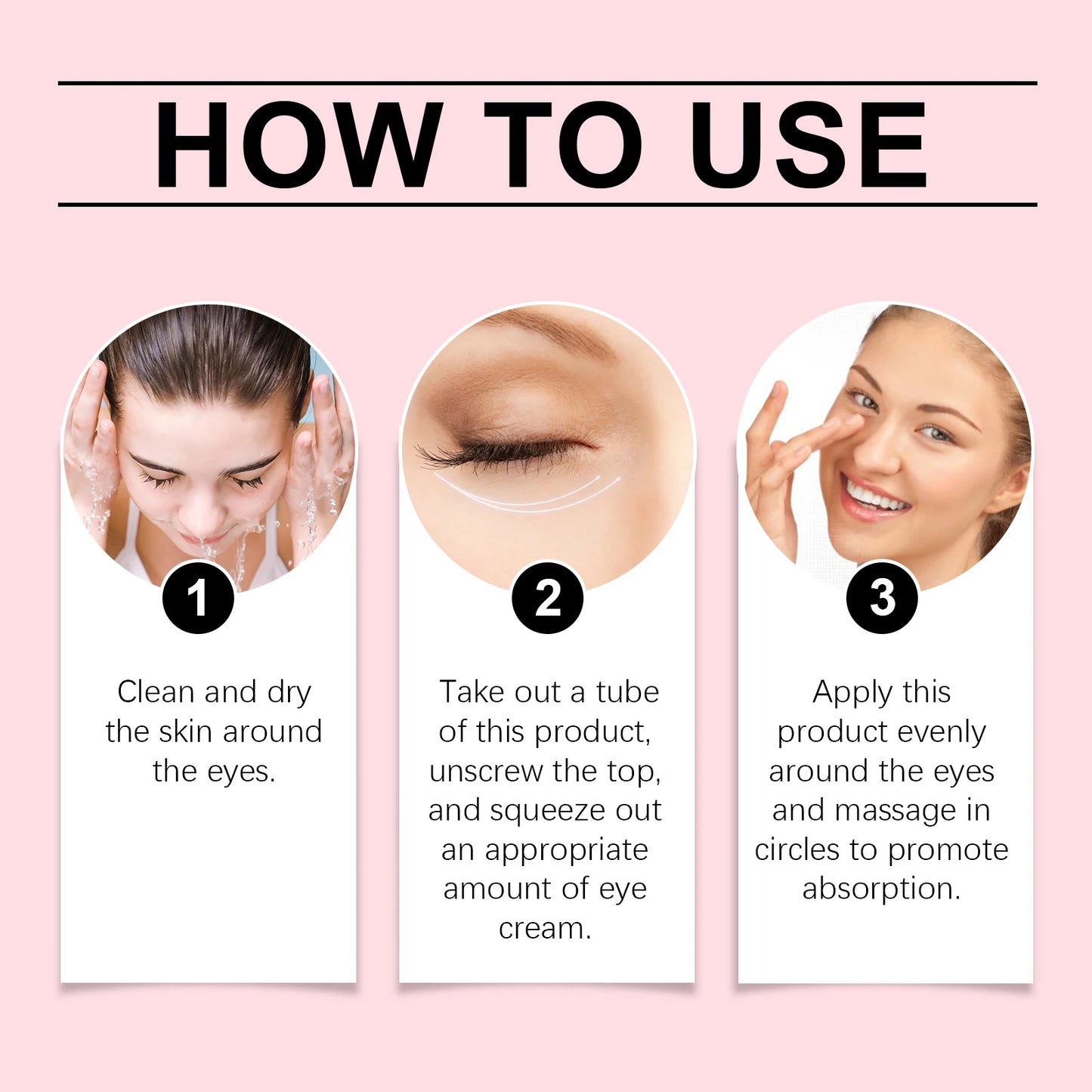 OUHOE Moisturizing Eye Cream – Firms & Reduces Fine Lines