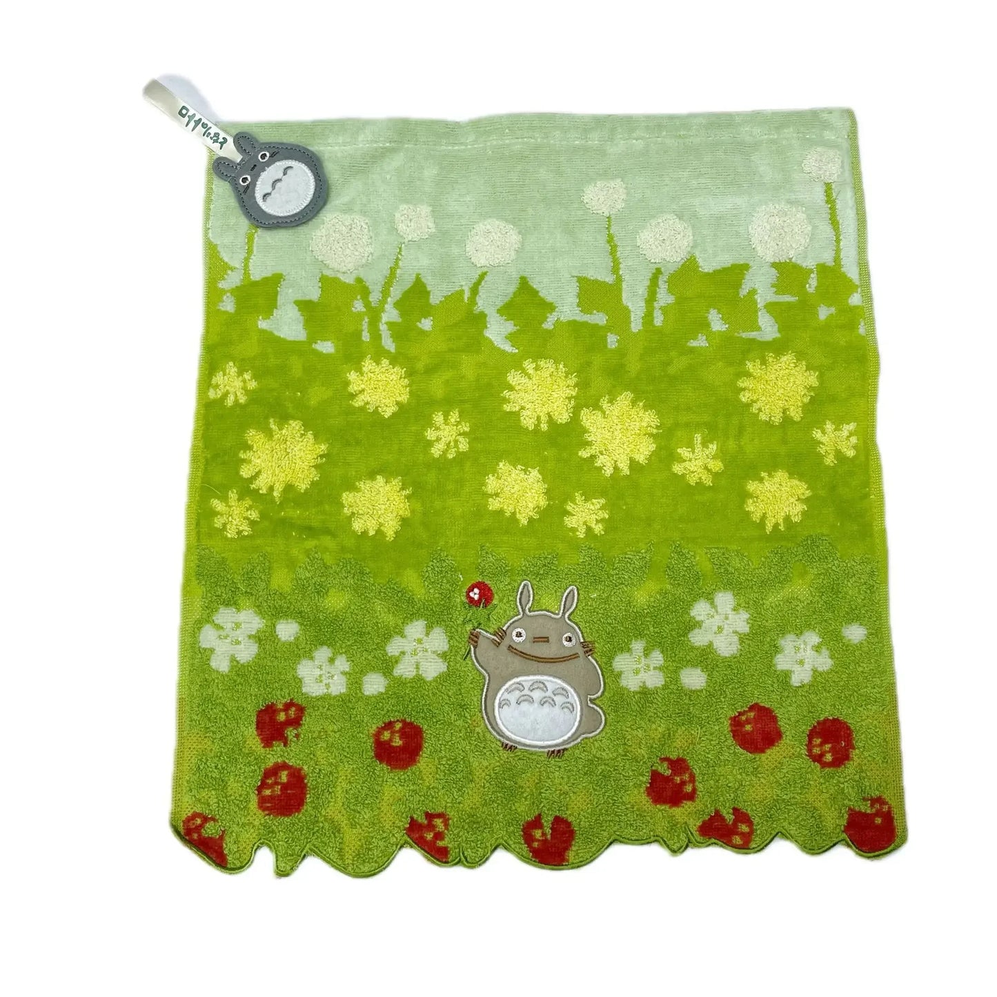 100% Cotton Embroidered Cartoon Towels for Kids & Adults Embroidered Cotton Towel Peaceful Pleasures Health and Wellness Hand Towel 35x35cm 1