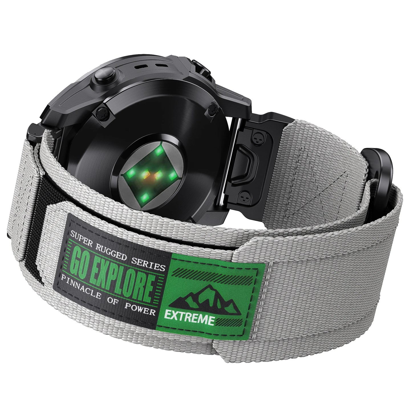 22mm 26mm QuickFit Nylon Watch Band for Garmin Fenix 7 6 5X