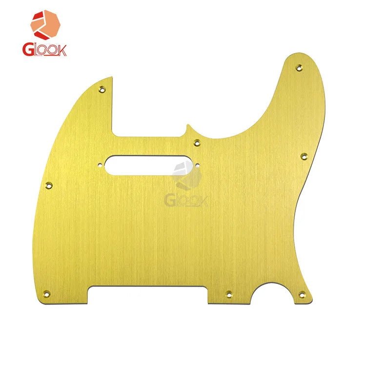 Gold All-aluminum Tl Electric Metal Brushed Aluminum Plate 8-hole