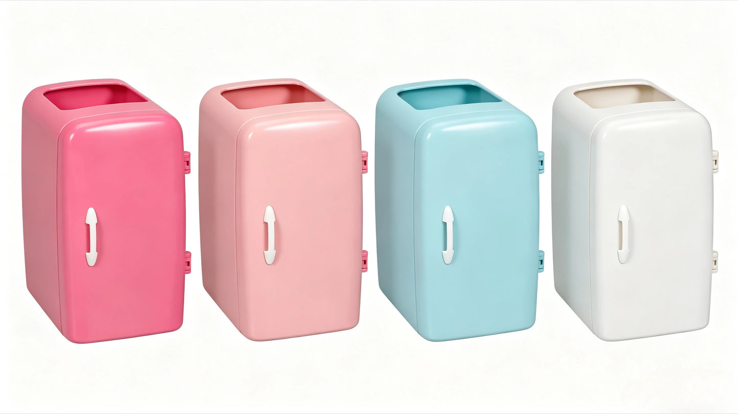 Multi functional fashionable pen holder with creative drawer, refrigerator pen holder, student large storage, desktop decoration Peaceful Pleasures Health and Wellness random color 1pc