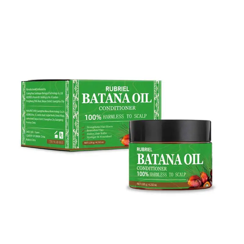 120g Batana Oil Shampoo & Conditioner Set Strengthens Hair Roots Repairs damaged Hair Deeply Nourishment Smooth Hair Conditioner Peaceful Pleasures Health and Wellness Conditioner