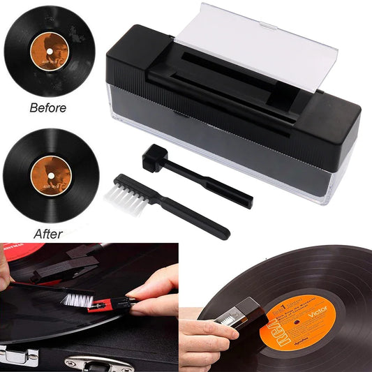 Anti Static Vinyl Record Cleaner Cleaning Brush Dust-Remover for Vinyl Record Player Dust-Remover-Brush Turntables Cleaning Kit Peaceful Pleasures Health and Wellness Default Title