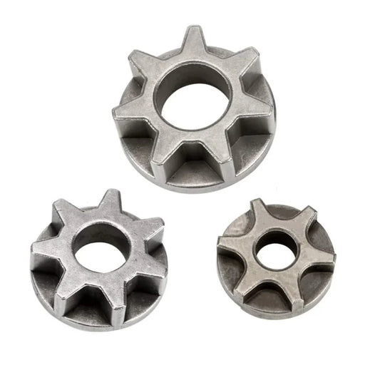 M10 M14 M16 Sprocket Chainsaw Gear Set for Angle Grinders Chainsaw Gear Set Oasis Select 3pcs