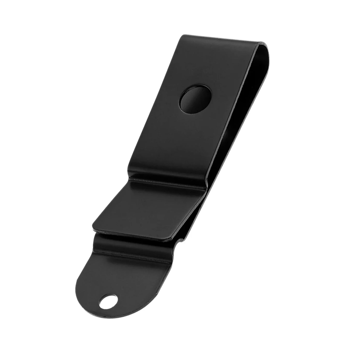 Matte Black Spring Buckle Sheath Clip 84.5×22mm DIY Hardware
