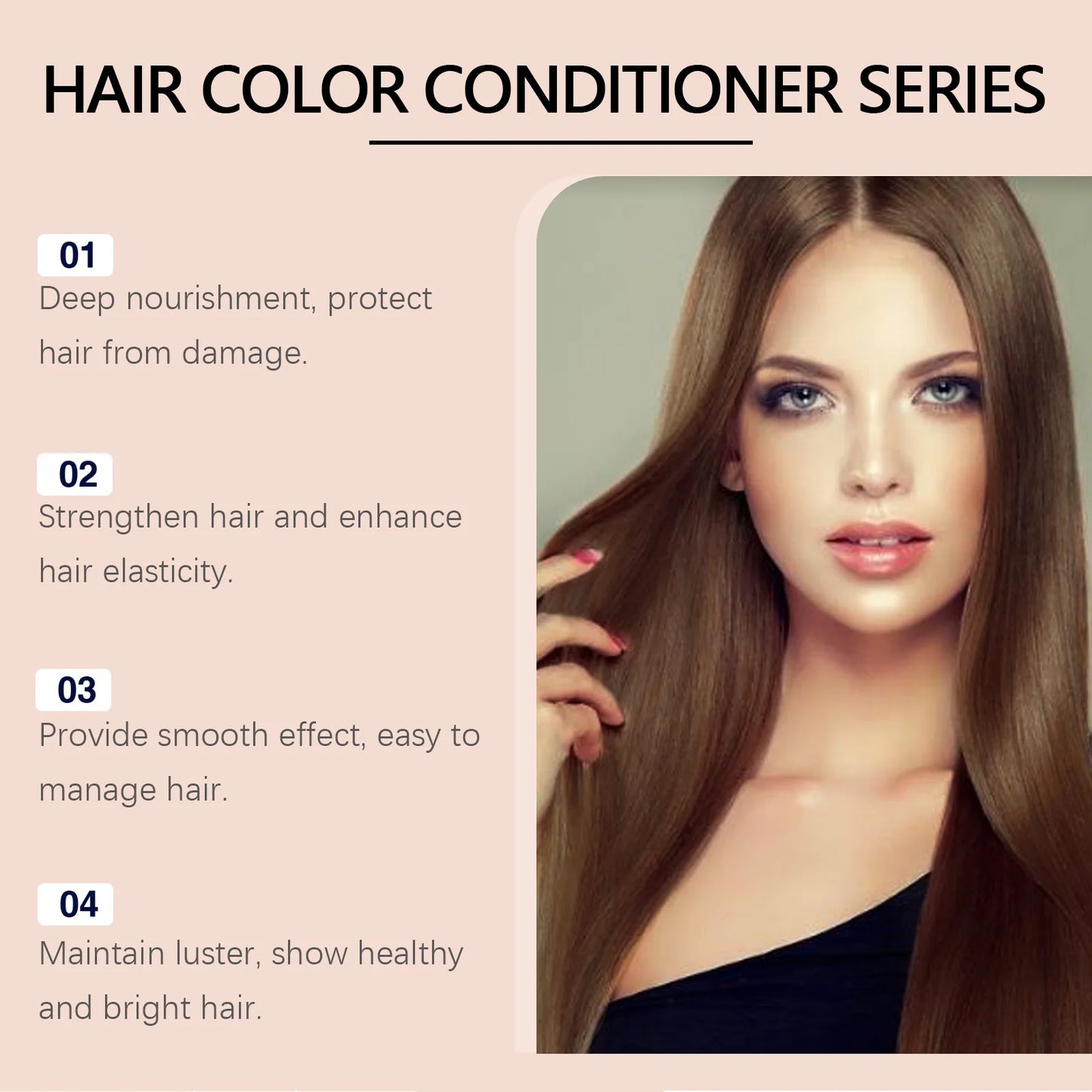 Hoegoa Anti-Frizz Hair Brightening Color Conditioner 100ml