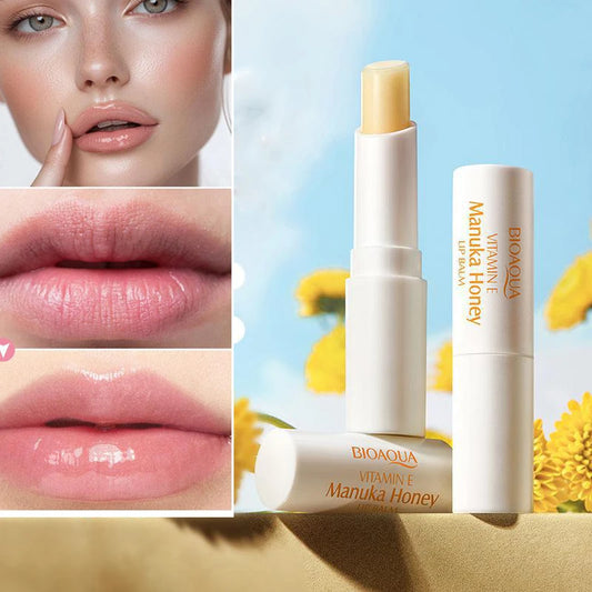 Vitamin E & Honey Lip Balm – 2.7g Moisturizing Nourishing Lip Treatment for Dry & Chapped Lips, Rotating Design, CPNP Peaceful Pleasures Health and Wellness