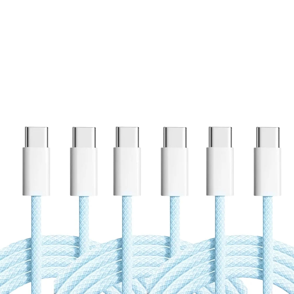 PD 60W USB-C to USB-C Fast Charging Cable | 1–3 Pack
