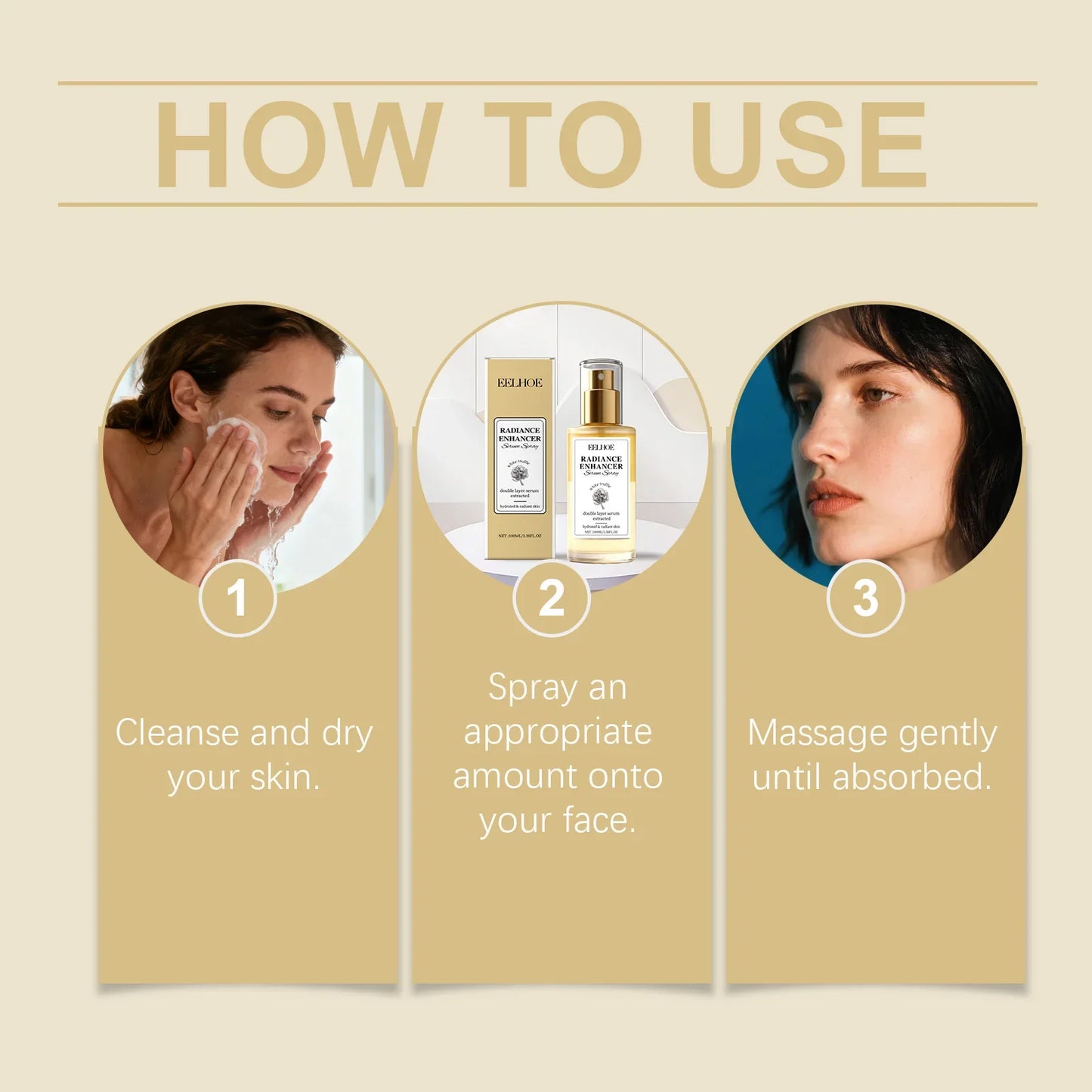 Eelhoe White Truffle Serum Spray – Brightening & Firming