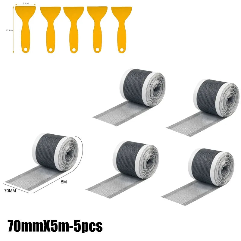 Shower Drain Hair Catcher – Self-Adhesive Filter Roll