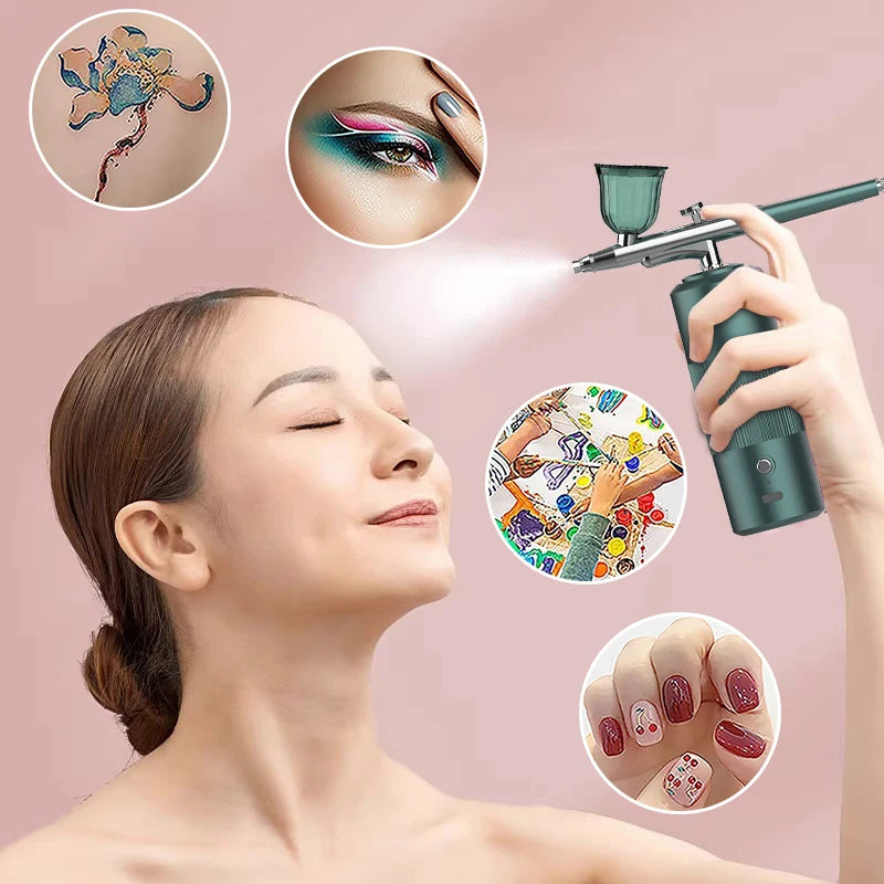 High Pressure Nano Oxygen Injector Multifunctional Household Spray Enters The Portable Oxygen Injection Instrument For Spraying Peaceful Pleasures Health and Wellness