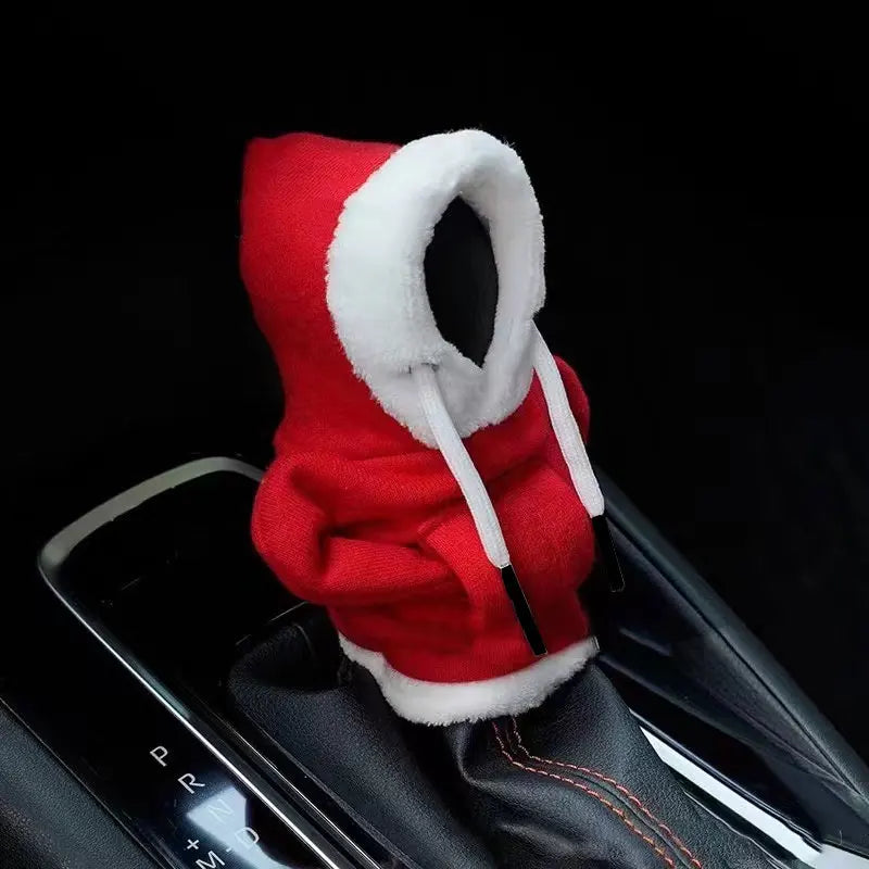Mini Hoodie Gear Shift Cover – Universal Car Interior Decor