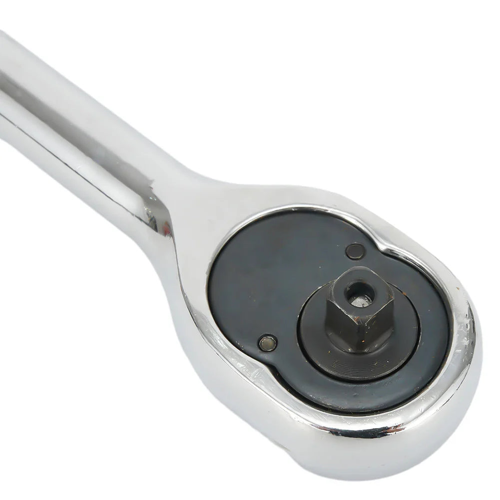 1/4" 3/8" 1/2" Drive Ratchet Wrench – Quick-Release Reversible