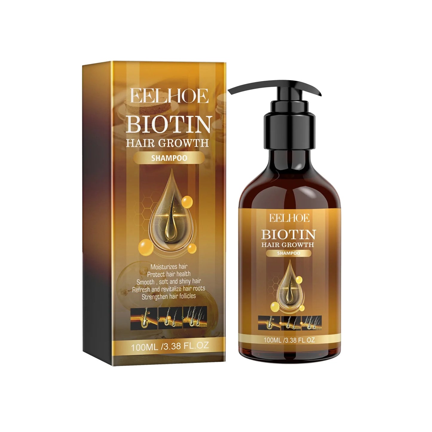 LGRAMER Biotin Hair Growth Oil – Repair, Nourish & Anti-Dandruff