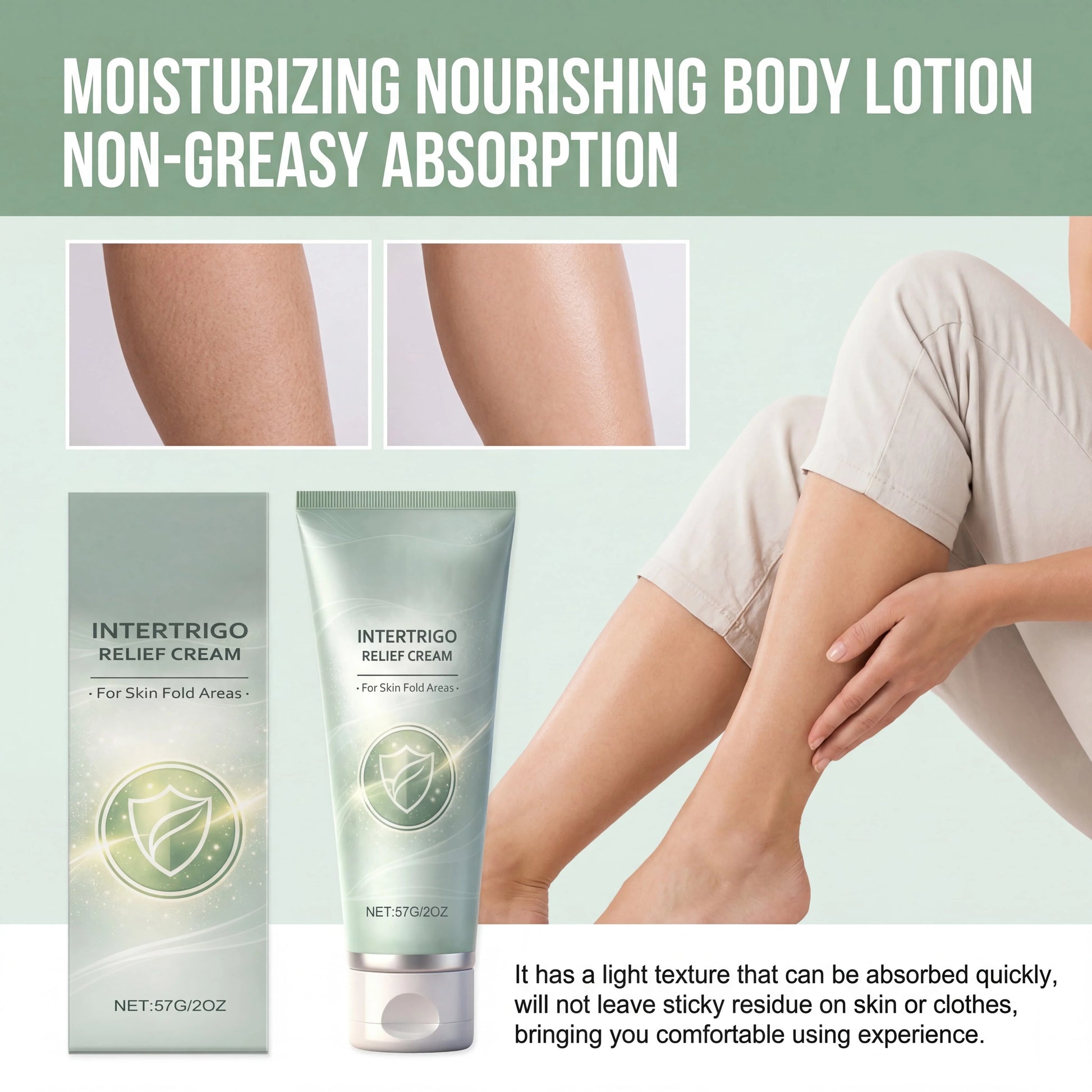 Hydrating Body Cream Lotion Moisturizing Cream Mineral Oil Formula NonGreasy Fast Absorbing Daily Care Sensitive Skin Peaceful Pleasures Health and Wellness