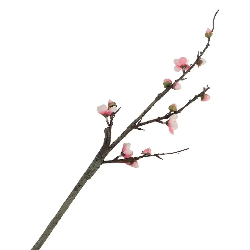 Silk Plum Blossom Artificial Flower Branch | Wedding & Home Decor