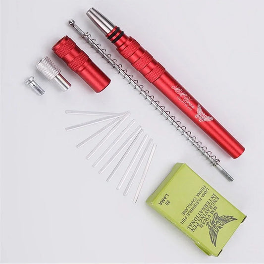 Hair Engraving Pen Hair Scissors Tattoo Style Beard Trimmer Mustache Shaving Back Head Hair Carving Salon Styling Tool Peaceful Pleasures Health and Wellness