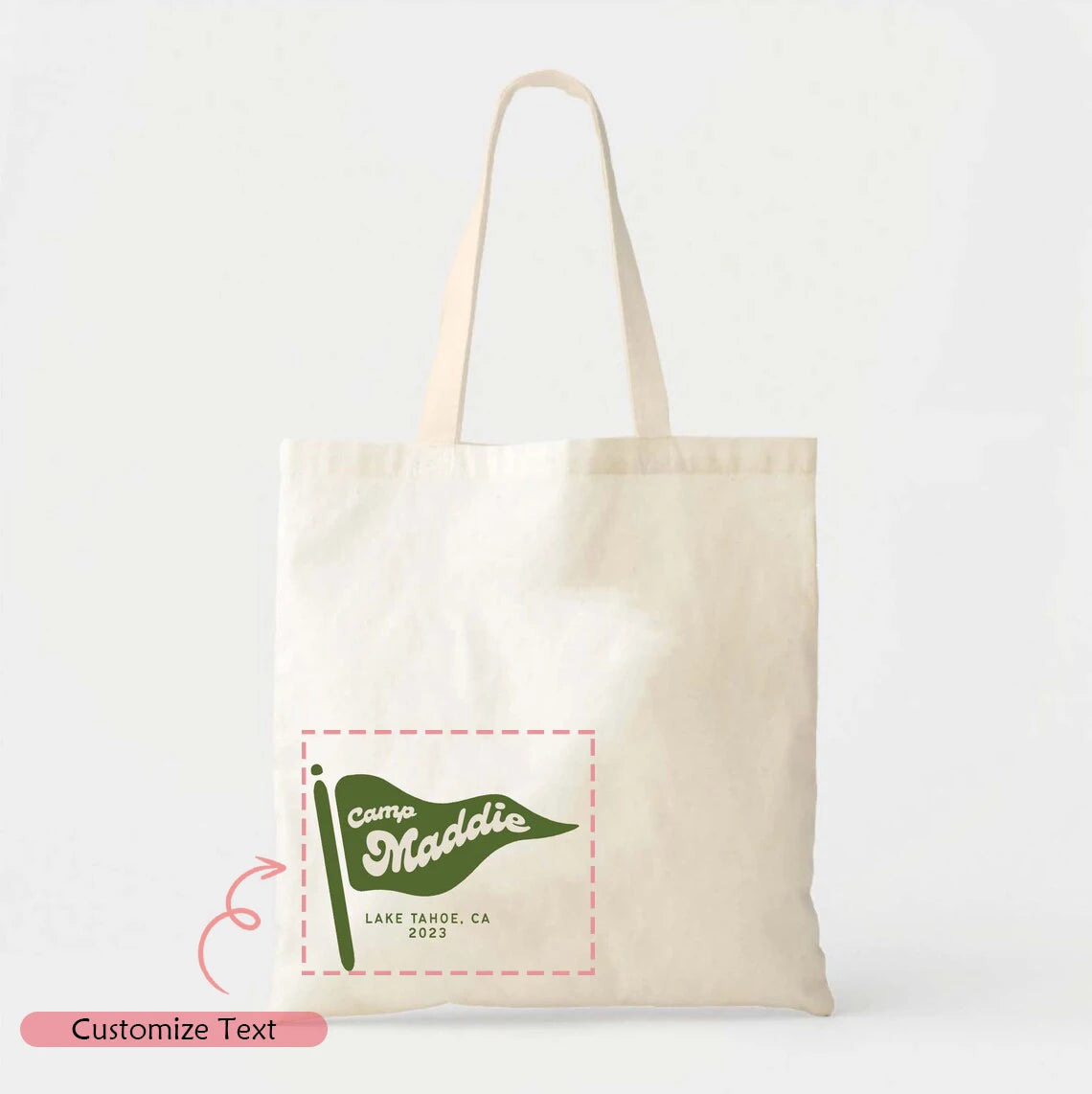 Personalized Mountain Bachelorette Tote Bag | Bridesmaid Gift